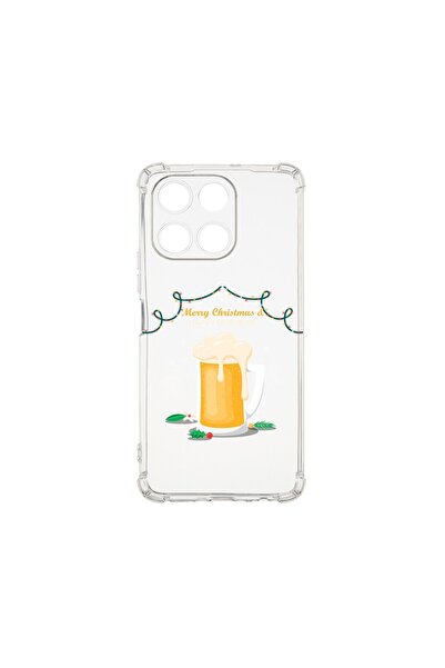 bestcase Θήκη για Honor 200 Smart, Αντικραδασμική 1.5MM, Happy New Beer!, Αντ...