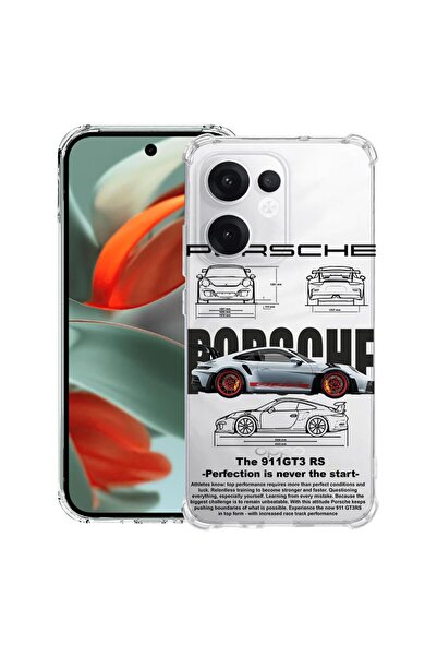 bestcase ¬Æ Husa Anti Shock Pentru Oppo Reno13 F 5G / Reno 13 FS 5G, Porsche,...