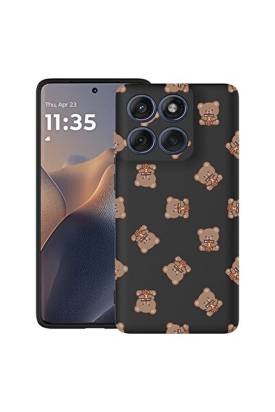 bestcase Калъф за Poco X6 5G с дизайн на мече, TPU матов ултра тънък, 2052020...