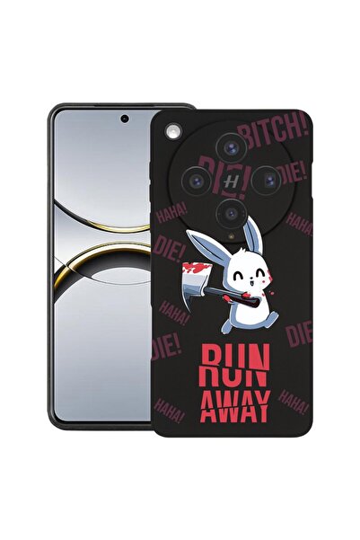 bestcase Премиум силиконов калъф, съвместим с OPPO Find X8, с дизайн  "Run aw...