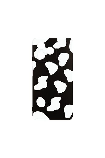 bestcase Husa pentru OPPO A40, BestCase¬Æ Slim SIlicon, Black Cow, Protectie ...