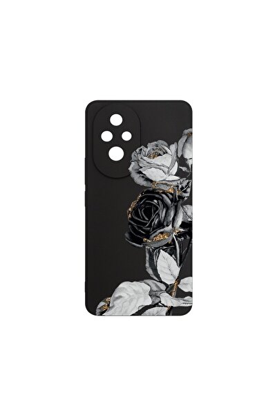 bestcase Θήκη για Honor 200 5G, BestCase® Λεπτή Σιλικόνη 0.8MM, Μαύρο Ροζ, Πρ...