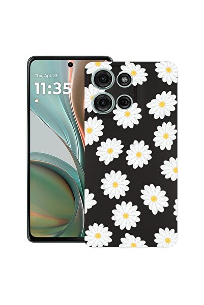 bestcase Θήκη για Motorola Moto G15, Χαρούμενα Λουλούδια Μαργαρίτες, Λεπτή Σι...