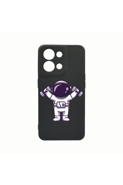 bestcase Θήκη σιλικόνης, Συμβατή με Oppo Reno8 Pro, Astronaut Gym, Ανθεκτική ...