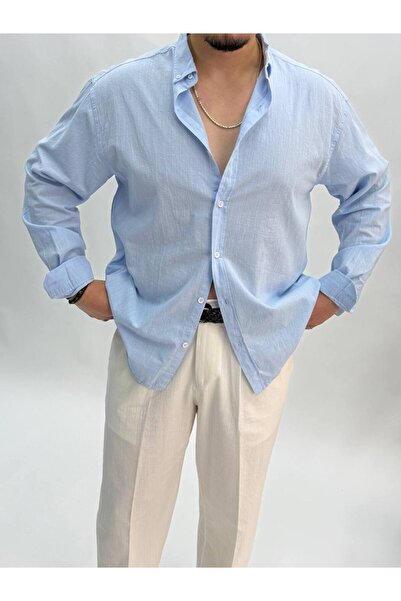 BYATA MENS STYLE Men's Oversize Summer Shirt