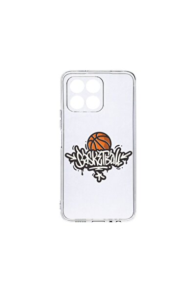 bestcase Husa BestCase¬Æ Clear Silicon, Compatibila Cu Honor X8 5G, Basketbal...