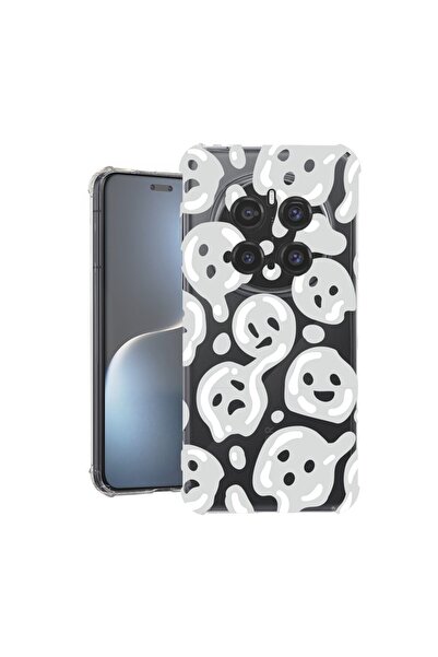 bestcase ¬Æ Husa pentru Honor Magic7 Pro, Anti Shock 1.5MM, Gray Acid Smiley,...