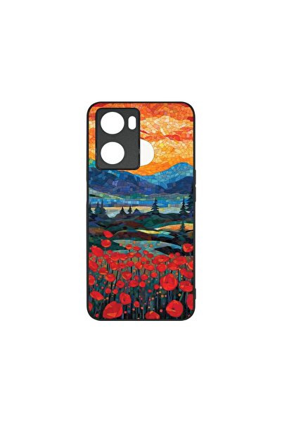 bestcase BestCase Slim Glassy Case, Compatible with OPPO A57 4G / A57s, Poppi...