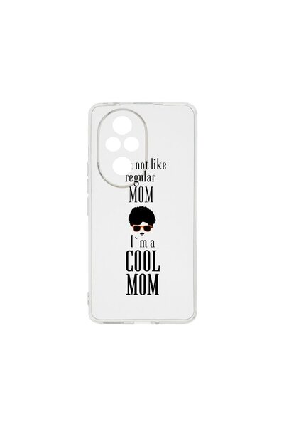 bestcase ¬Æ Husa Clear Silicon 2MM, Compatibila Cu Honor 200 Pro, Cool Mom, A...