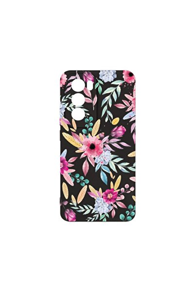 bestcase Θήκη Σιλικόνης Premium, Συμβατή με OPPO Reno12, Χαρούμενα Λουλούδια,...