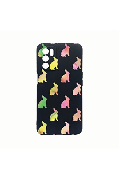 bestcase Husa Silicon, Compatibila Cu Oppo A16, Cool Rabbits, Rezistenta la u...