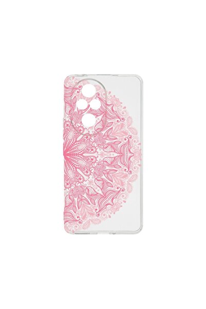 bestcase ¬Æ Husa Clear Silicon 2MM, Compatibila Cu Honor 200, Lace Pink, Anti...