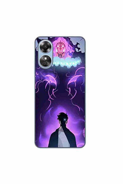 OEM Husa compatibila cu Oppo A17 Silicon Gel Tpu Model Solo Leveling Demon