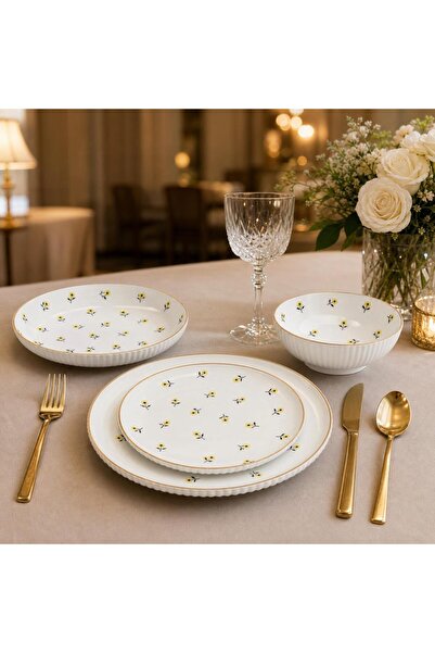 Lavera 16Pcs Luxury Ceramic Dinner Set/ Porcelain Dinnerware Sets