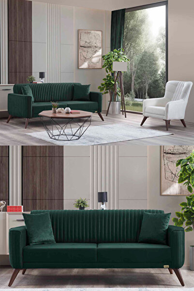 İYENA HOME LİVİNG Havana 3+3+1 Sırt Mekanizmalı Modern Koltuk Takımı