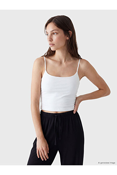 LC Waikiki Λαμπερές επιλογές από το Shining Store U Γυναικείο Crop Top με λου...
