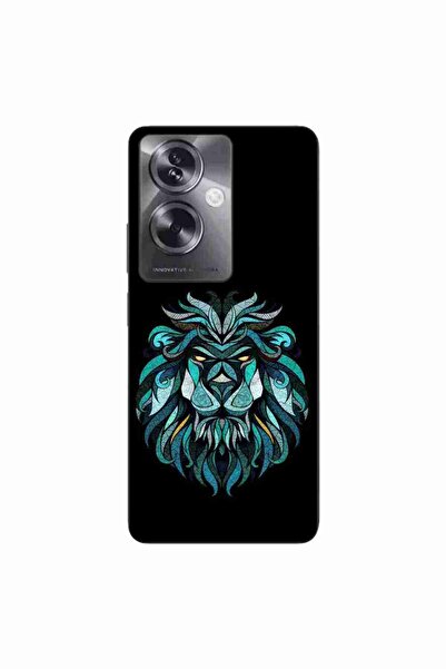 OEM Husa compatibila cu Oppo A79 5G Silicon Gel Tpu Model Abstract Lion