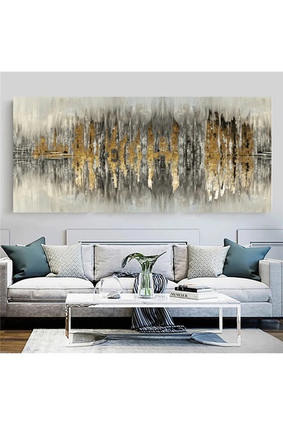 Generic Modern Abstract Canvas Wall Art Contemporary Painting for Living Room...