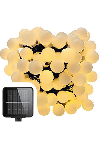 JOZY Instalatie tip ghirlanda luminoasa JOZY® cu 50 de becuri LED cu panou so...