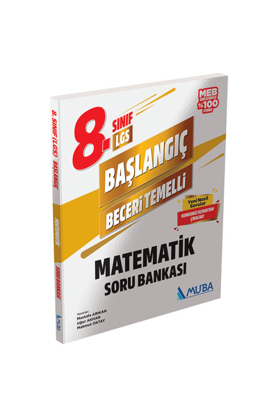 Muba Yayınları SRB8008 8.Sınıf Başlangıç Matematik Soru Bankası