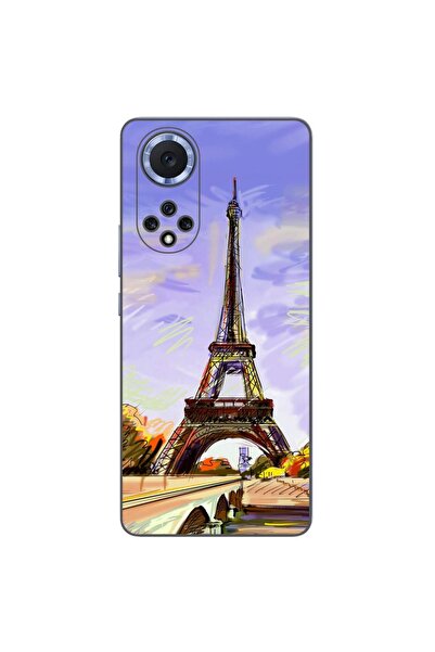 OEM Husa compatibila cu Huawei Nova 9 Silicon Gel Tpu Model Desen Turnul Eiffel