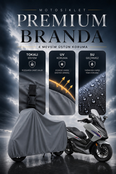 SULAITE Motosiklet Brandası HONDA FORZA Motor Brandası Su Geçirmez UV Koruma ...