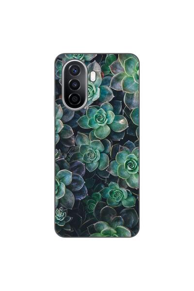 OEM Husa compatibila cu Huawei Nova Y70 Silicon Gel Tpu Model Flori de Stanca