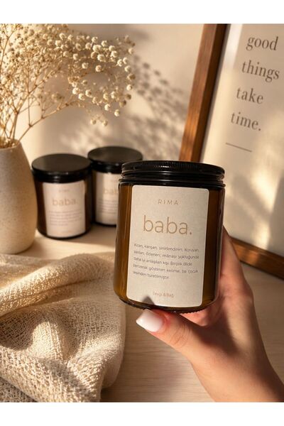 Rima Candle Aromatherapy BABALAR GÜNÜNE ÖZEL MUM