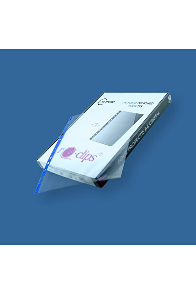 RO-CLIPS Folie protectie A4 cristal 90 microni RO-FPC90