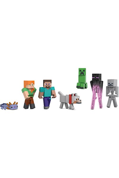 Mattel Games Minecraft Mob Set Figurine