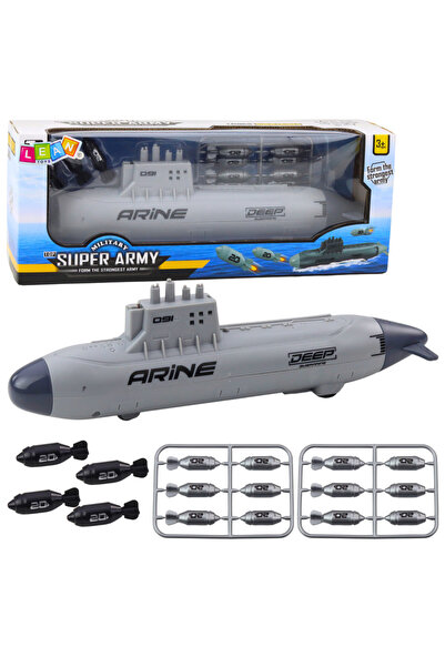 LeanToys ≈Å√≥d≈ Integrat subacvatic, gri, 28cm
