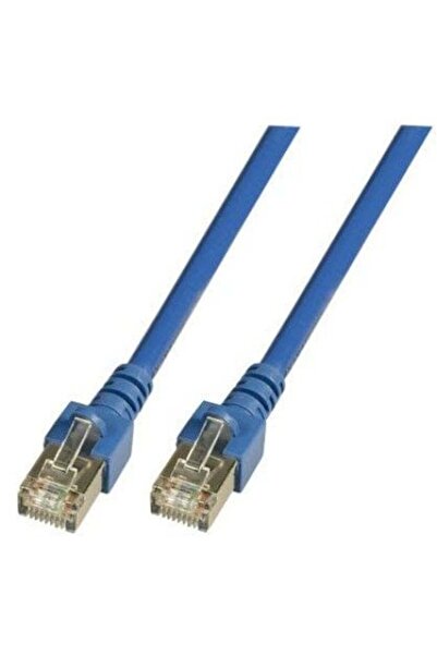 EFB Cablu patch RJ45 SF/UTP Cat.5e PVC CCA 7.50m albastru