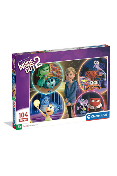 CLEMENTONI Puzzle 104 Inside Out 2