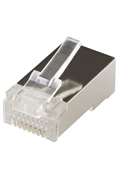 MicroConnect Conector modular RJ45 Cat5e FTP ușor de utilizat 100 bucăți