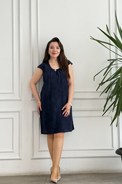 yb yağmur butik Rochie brodată cu flori