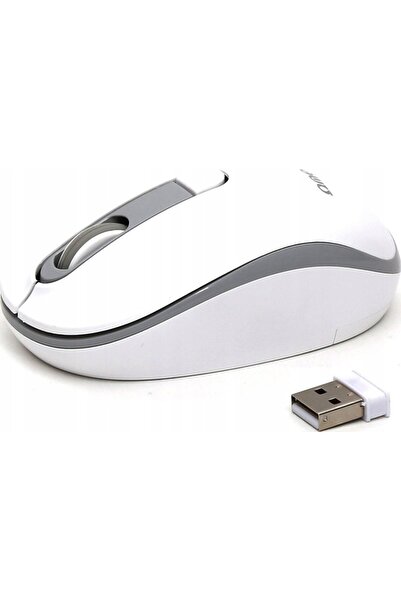 Omega Mouse wireless 1000/1200/1600 DPI alb-gri [45862]