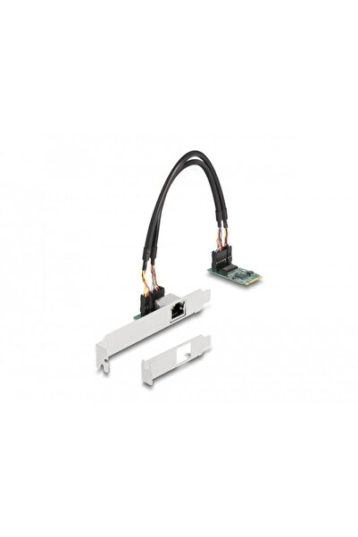 DELOCK Konverter M.2 Key B+M 1 x RJ45 2,5 Gigabit LAN
