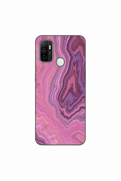 OEM Husa compatibila cu Oppo A53 Silicon Gel Tpu Model Pink Quartz Marble