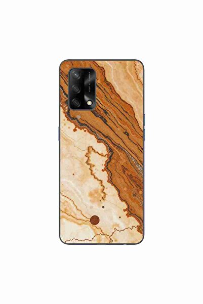 OEM Husa compatibila cu Oppo A74 4G Silicon Gel Tpu Model Caramel Marble Dream