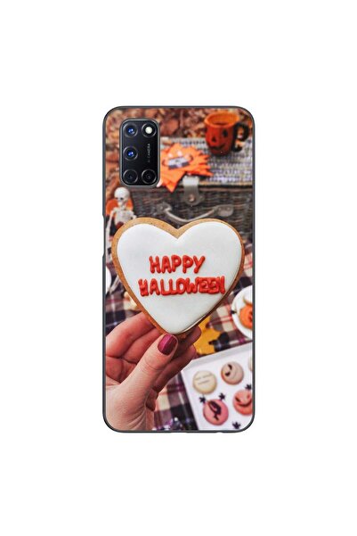 OEM Husa compatibila cu Oppo A72 Silicon Gel Tpu Model Happy Halloween Cookies