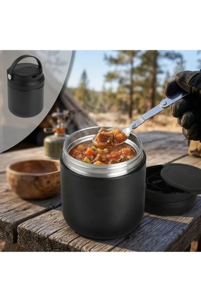 Cumpara-Istet Recipient termic cu lingură 600 ml