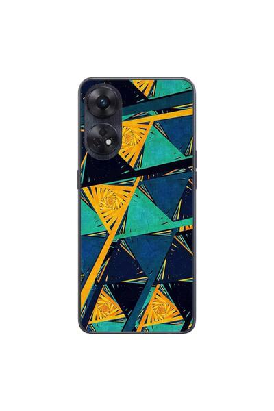 OEM Husa compatibila cu Oppo Reno8 T 4G Silicon Gel Tpu Model Abstract Prism