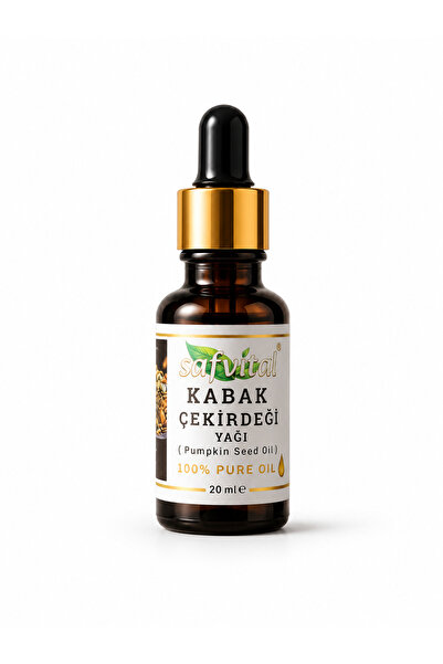 safvital Pumpkin Seed Oil Cold Press 20 ml Herbal Care Oil for Hair Skin Bear...