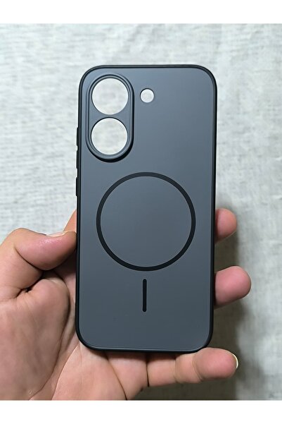 CaseTechnoo Poco X8 Pro BTU Magsafe Baskılı Leke Tutmaz Silikon Koruyucu Kılıf