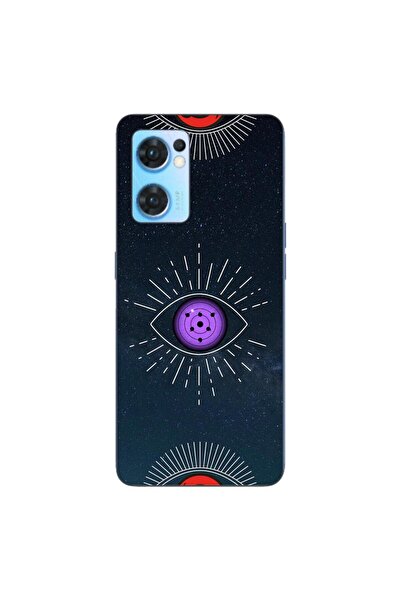 OEM Husa compatibila cu Oppo Reno7 5G Silicon Gel Tpu Model Tomoe Rinnegan Eye