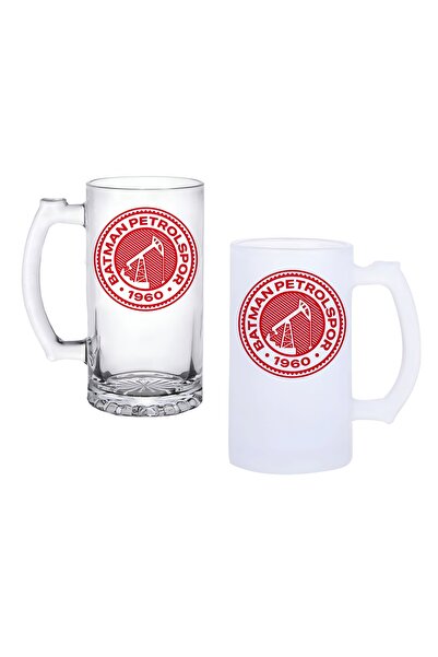Ghostbastır Batman Petrolspor Beer Glass with Handle, Available in Frosted or...
