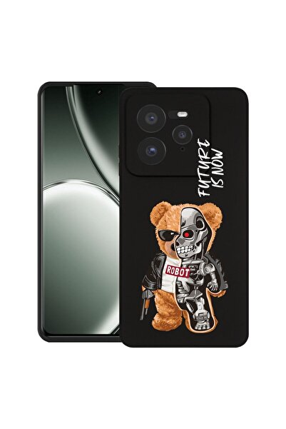 bestcase Θήκη για Realme GT 7 Pro με σχέδιο μισό ρομπότ μισό αρκουδάκι, TPU Μ...
