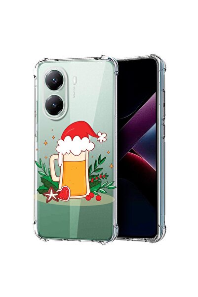bestcase ¬Æ Husa compatibila Poco X7 Pro 5G, Anti Shock 1.5MM, Xmas Beer, Pro...