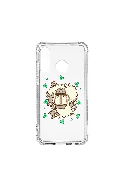 bestcase Husă Antișoc din Silicon Compatibilă cu Huawei P30 Lite, Iepuri - Mi...