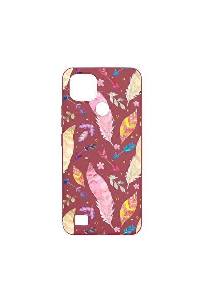 bestcase Θήκη σιλικόνης, Συμβατή με Realme C21, Χαρούμενα Φτερά, ανθεκτική στ...